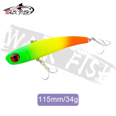 WALK FISH Téli Új 1 DB jégsüllyedő VIB csali horgászcsali 13g 30g 34g mesterséges úszós horgász Rattlin csali japán horog