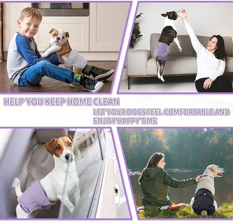 Plaunami įvyniojimai, skirti patelių šunų sauskelnėms, puikiai sugeriantys šuniukų vystyklai Reguliuojamos kelnaitės naminiams gyvūnėliams mažiems, vidutiniams dideliems mergaitėms