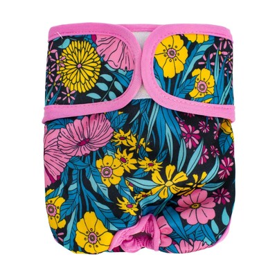 1 gab Atkārtoti lietojamas mazgājamas suņu autiņbiksītes Sieviešu ļoti uzsūcošas suņu autiņbiksītes — Regulējama izmēra kucēnu autiņbiksītes suņu perioda biksēm