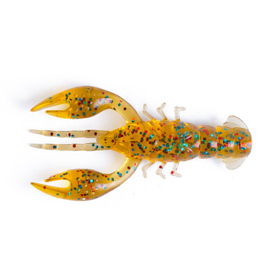 Hanlin Plutajuće 65mm 4g Ličinke rakova Mekane silikonske šablone za mamce Wobbler Crvi Mamci za pecanje Umjetni swimbait Oprema za bas štuku