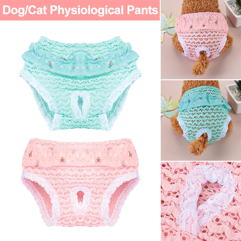Sifon kisállat élettani nadrág aranyos rugalmasság lélegző kisállat élettani nadrág kutya bugyi macska fehérnemű kisállat kellékek