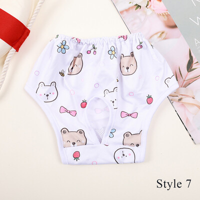 Rajzfilm mintás pelenkák kutyáknak kisállat menstruációs fehérnemű Zaklatás elleni kisállat pelenka fiziológiás nadrágok nedvszívó kutyapelenkák