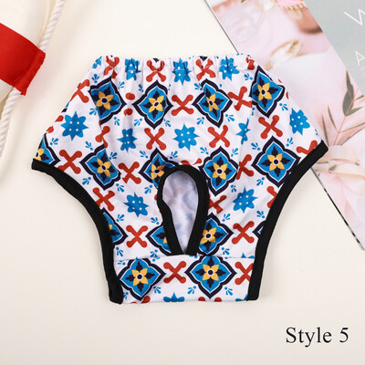 Rajzfilm mintás pelenkák kutyáknak kisállat menstruációs fehérnemű Zaklatás elleni kisállat pelenka fiziológiás nadrágok nedvszívó kutyapelenkák