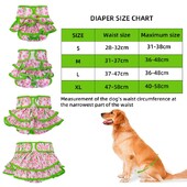 1 gab Sieviešu suņu autiņbiksīšu kleita, ļoti absorbējošas autiņbiksītes suņu meitenēm, mazgājamiem suņiem karstumā, nesaturēšana