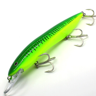 AOCLU – kietas jaukas giliavandenei valtimi, plūduriuojantis Minnow, jerkbait barškutis, uolų masalas, 4X treble kabliukai, japoniška kokybė, 150 mm, 35 g, 1 vnt.