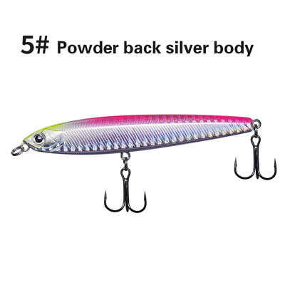 1 vnt Fishing Bait Lure Skęstantis Minnow Masalas Gėlavandeniui ir jūros vandeniui 2 kartos