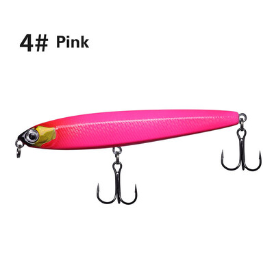 1 vnt Fishing Bait Lure Skęstantis Minnow Masalas Gėlavandeniui ir jūros vandeniui 2 kartos