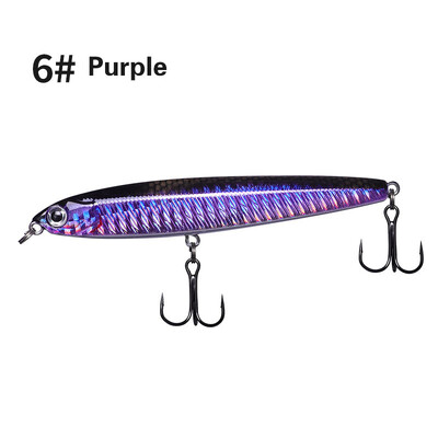 1 vnt Fishing Bait Lure Skęstantis Minnow Masalas Gėlavandeniui ir jūros vandeniui 2 kartos