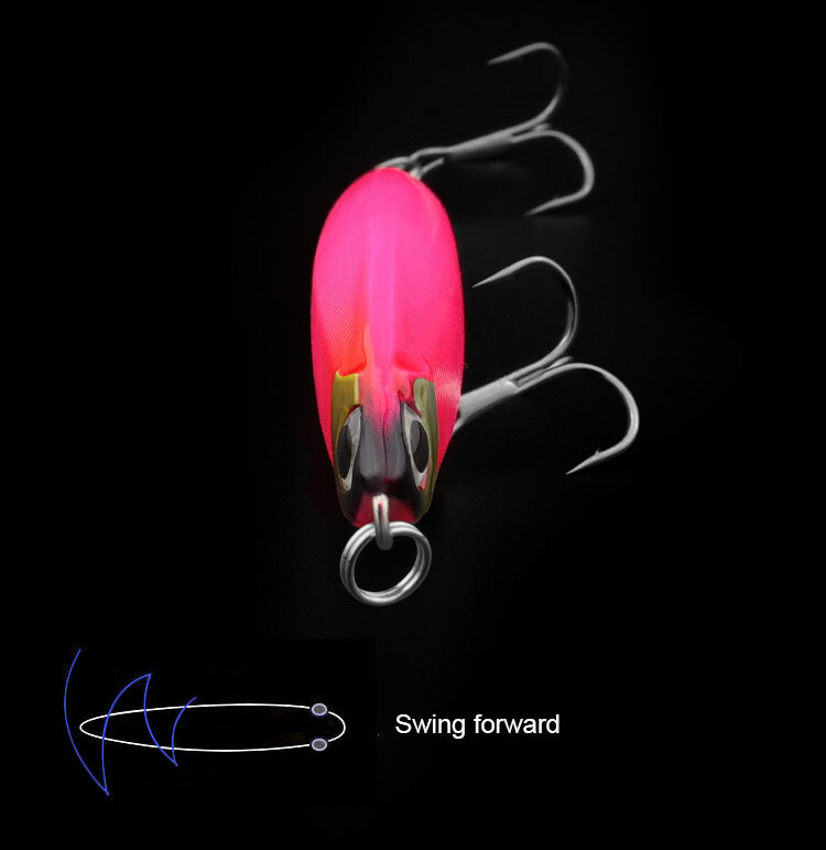 1 vnt Fishing Bait Lure Skęstantis Minnow Masalas Gėlavandeniui ir jūros vandeniui 2 kartos