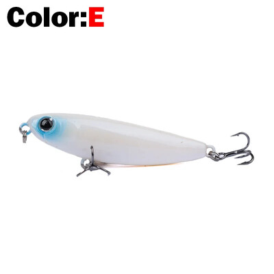 OUTKIT horgászcsali úszó ceruzacsali 6 cm-es 6g-os wobblerek Topwater Crankbait csalik Artificiais Long Casting Hard Bait