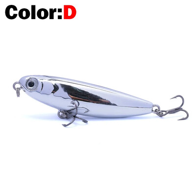 OUTKIT horgászcsali úszó ceruzacsali 6 cm-es 6g-os wobblerek Topwater Crankbait csalik Artificiais Long Casting Hard Bait