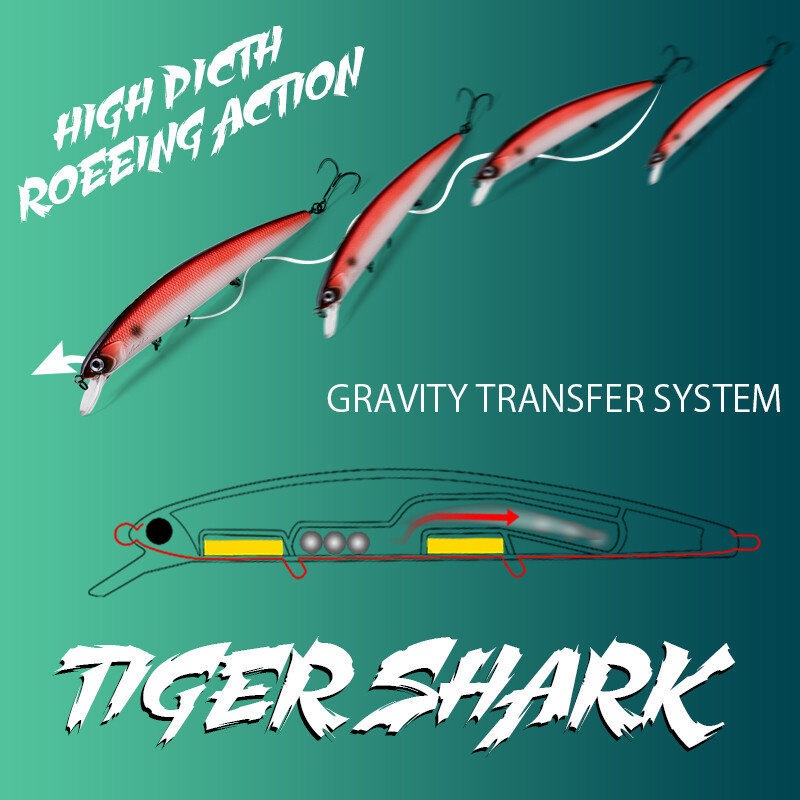 ASINIA 13cm 21g SP gylis 1,8m Geriausi žvejybos masalai Vobleris, kokybiškas kietas masalas Profesionalus menkas žvejybos reikmenims