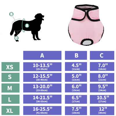 Puha kutyapelenka nadrág Újrahasználható fiziológiás nadrág Mosható nőstény kan kutyák rövidnadrágok nedvszívó háziállatok fehérnemű egészségügyi bugyi