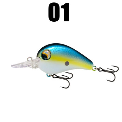 GREENSPIDER 2024 NAUJAS 45 mm 11g Crankbait vobleris upėtakių žvejybos masalas gėlavandenis Minnow Crank dirbtinis kieto masalo žvejybos reikmenys