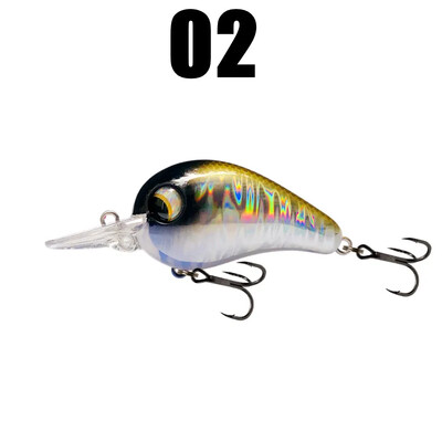 GREENSPIDER 2024 NAUJAS 45 mm 11g Crankbait vobleris upėtakių žvejybos masalas gėlavandenis Minnow Crank dirbtinis kieto masalo žvejybos reikmenys