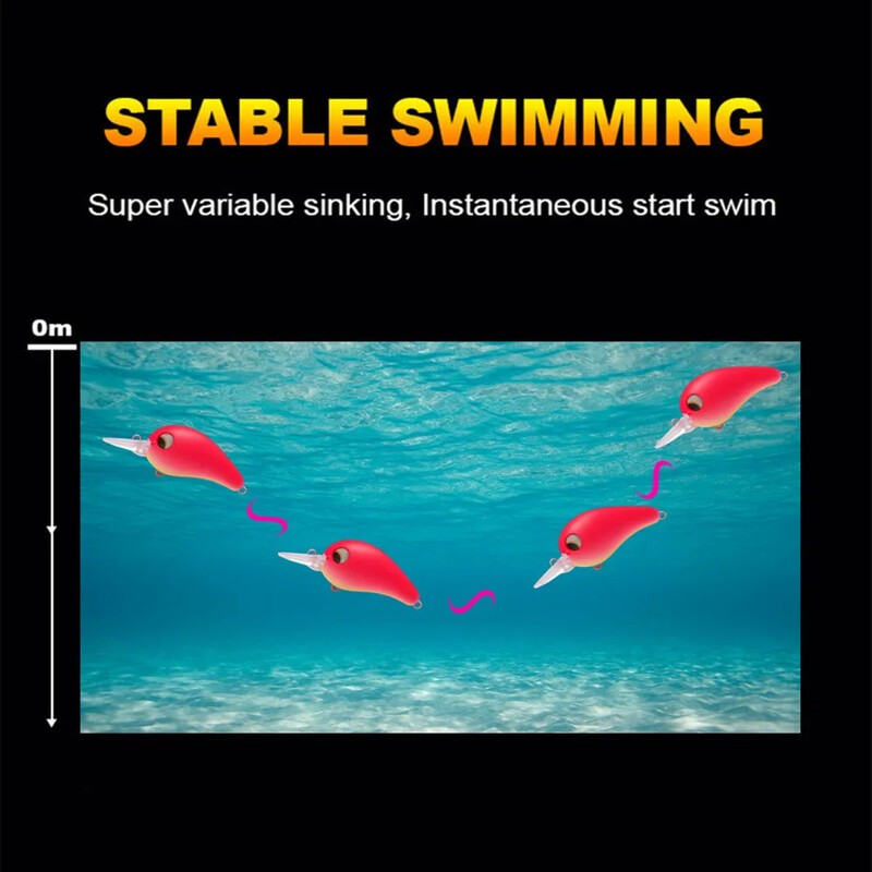 GREENSPIDER 2024 NAUJAS 45 mm 11g Crankbait vobleris upėtakių žvejybos masalas gėlavandenis Minnow Crank dirbtinis kieto masalo žvejybos reikmenys