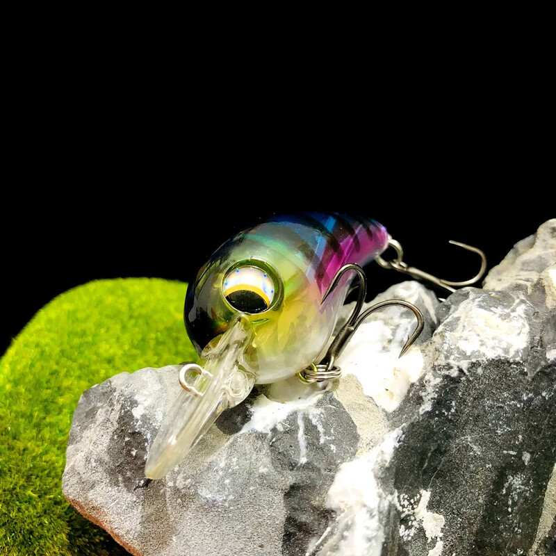 GREENSPIDER 2024 NAUJAS 45 mm 11g Crankbait vobleris upėtakių žvejybos masalas gėlavandenis Minnow Crank dirbtinis kieto masalo žvejybos reikmenys