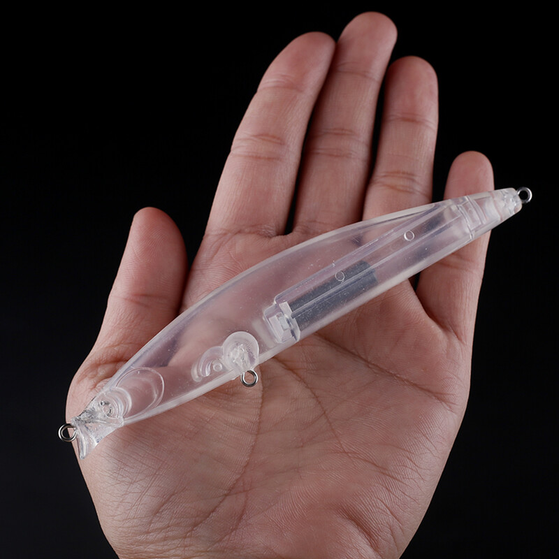 AYWFISH 5 DB úszó ceruzás horgászcsalik Csörgő horgászfelszerelés 4,92 hüvelykes 18,G festetlen popper mesterséges fedővízi csali