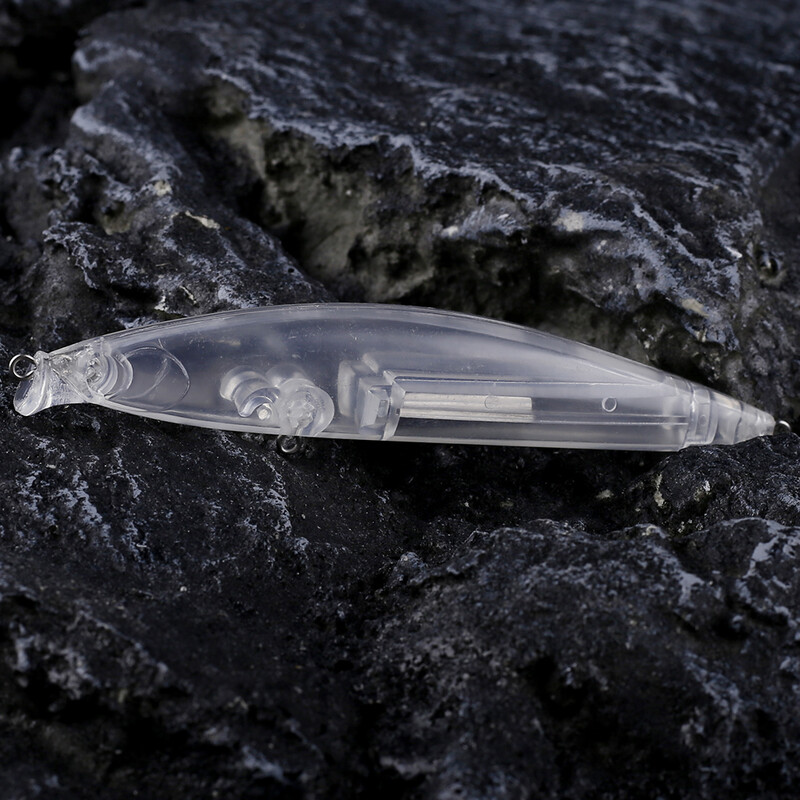 AYWFISH 5 DB úszó ceruzás horgászcsalik Csörgő horgászfelszerelés 4,92 hüvelykes 18,G festetlen popper mesterséges fedővízi csali