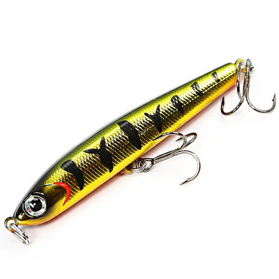 B&U 68mm 8,2g süllyedő ceruza Heavy Stick horgászcsali sósvízi ajak nélküli Minnow wobbler, kemény műanyag csali