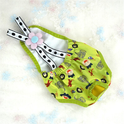 Kreslené šortky pre psov, šteňatá, fyziologické nohavičky, plienky pre domáce zvieratá, spodná bielizeň pre malé a stredné dievčatá, psy, bradáče