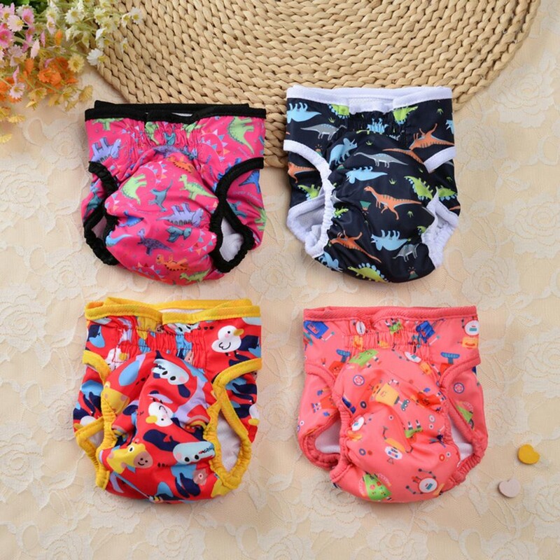 Kisállat fiziológiás nadrágok kölyökkutyáknak Kan pelenkák kutyáknak melegítő kényelmes szivárgásmentes kutyapelenkák kutyáknak időszakos használatra