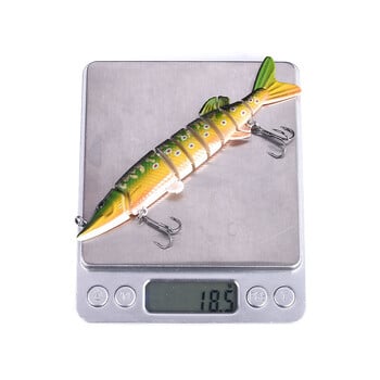 KNCONAN 20CM 67.5G потъващи воблери Риболовни примамки Jointed Swimbait Hard Bait Риболовни принадлежности за Bass Isca Crankbait