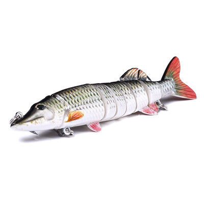 KNCONAN 20CM 67,5G skęstantys vobleriai žvejybos masalai, sujungti Swimbait, kieto masalo žvejybos reikmenys Bass Isca Crankbait