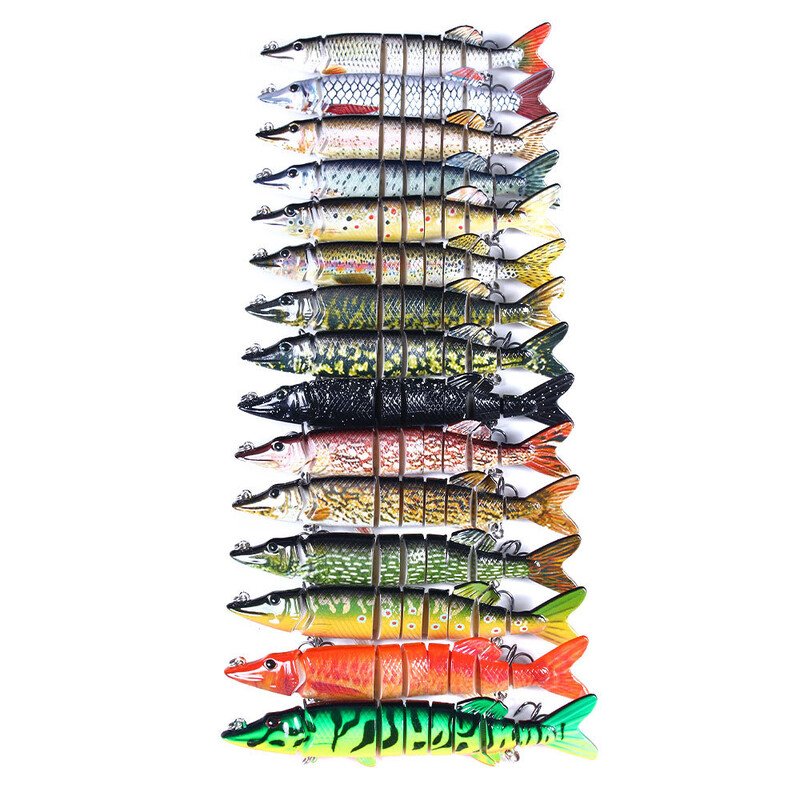 KNCONAN 20CM 67,5G skęstantys vobleriai žvejybos masalai, sujungti Swimbait, kieto masalo žvejybos reikmenys Bass Isca Crankbait