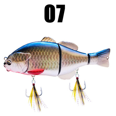 GREENSPIDER úszó horgászcsali úszógubaj puha farkú kemény csalival 160 mm 70 g csuklós csali vadászfelszerelés csuka pézsmasügérhez