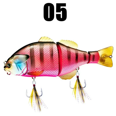 GREENSPIDER úszó horgászcsali úszógubaj puha farkú kemény csalival 160 mm 70 g csuklós csali vadászfelszerelés csuka pézsmasügérhez