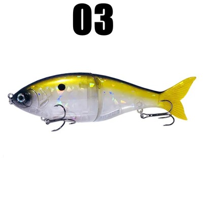 Nauji 18cm 80g Skęstantis Glide Masalas Žvejybos masalai Sujungti plaukimo masalas Barškučio kamuoliukai viduje Vobleriai Pesca Slide Sea River