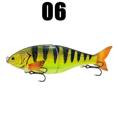 Nauji 18cm 80g Skęstantis Glide Masalas Žvejybos masalai Sujungti plaukimo masalas Barškučio kamuoliukai viduje Vobleriai Pesca Slide Sea River