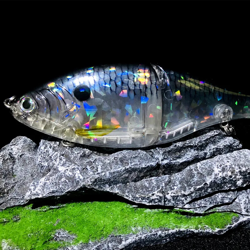 Nauji 18cm 80g Skęstantis Glide Masalas Žvejybos masalai Sujungti plaukimo masalas Barškučio kamuoliukai viduje Vobleriai Pesca Slide Sea River