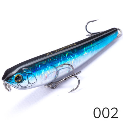 D1 mamac za ribu olovku 80 mm 8,5 g Umjetni plutajući mamac za hodanje za bas štuku Slatkovodni slanovodni pribor za ribolov 2020.