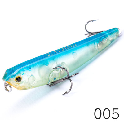 D1 mamac za ribu olovku 80 mm 8,5 g Umjetni plutajući mamac za hodanje za bas štuku Slatkovodni slanovodni pribor za ribolov 2020.