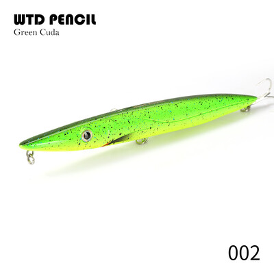 Hunthouse Don Belone ceruzás horgászcsali úszó sétakutya Topwater kemény csali 195mm 44g Long Cast Stickbait Leerfish Bluefish