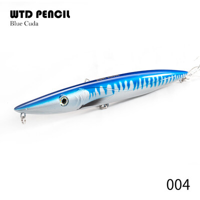 Hunthouse Don Belone ceruzás horgászcsali úszó sétakutya Topwater kemény csali 195mm 44g Long Cast Stickbait Leerfish Bluefish