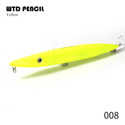 Hunthouse Don Belone ceruzás horgászcsali úszó sétakutya Topwater kemény csali 195mm 44g Long Cast Stickbait Leerfish Bluefish