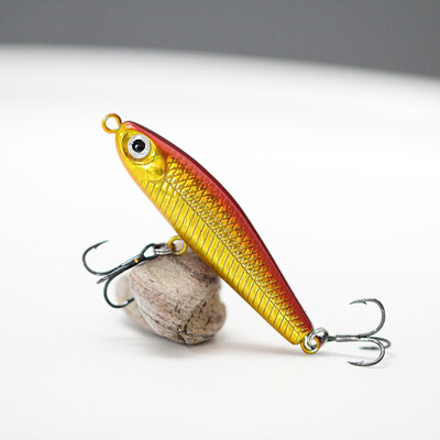 1 ks mini vibračná potápavá ceruzka 45 mm 3 g rybárske návnady wobblery swimbait umelá tvrdá návnada sladkovodné náčinie