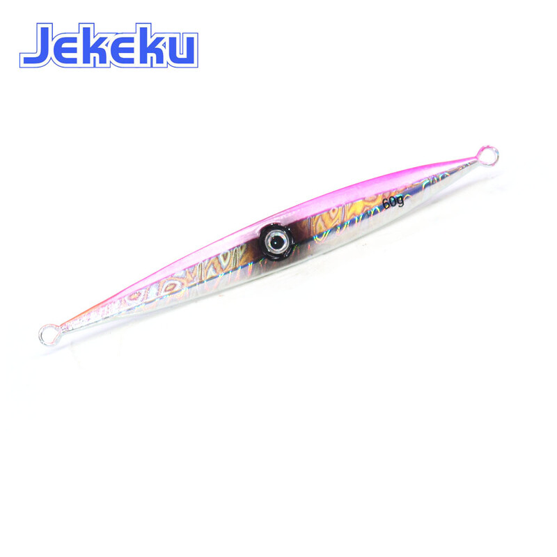 Nalucă de pescuit JEKEKU NOU Jig de metal 40g 60g 80g 100g 120g Nalucă de pescuit de biban de mare momeală artificială Nalucă de pescuit