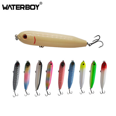 WATERBOY úszó horgászceruza csali 10cm 20g mesterséges kemény csali hosszú dobás Stickbait topwater horgász wobblerek