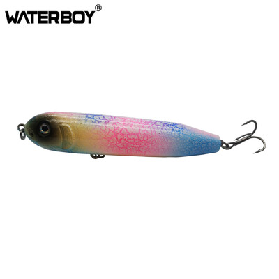 WATERBOY úszó horgászceruza csali 10cm 20g mesterséges kemény csali hosszú dobás Stickbait topwater horgász wobblerek