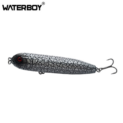 WATERBOY úszó horgászceruza csali 10cm 20g mesterséges kemény csali hosszú dobás Stickbait topwater horgász wobblerek