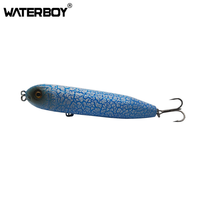 WATERBOY úszó horgászceruza csali 10cm 20g mesterséges kemény csali hosszú dobás Stickbait topwater horgász wobblerek