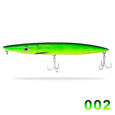 „Hunthouse Topwater Pencil“ žvejybos masalas plūduriuojantis kietas masalas, ilgas užmetimas 195 mm44 g „Sticbait Bluefish Don Belone“ sūraus vandens žuvies reikmenys