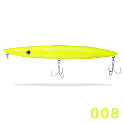 „Hunthouse Topwater Pencil“ žvejybos masalas plūduriuojantis kietas masalas, ilgas užmetimas 195 mm44 g „Sticbait Bluefish Don Belone“ sūraus vandens žuvies reikmenys