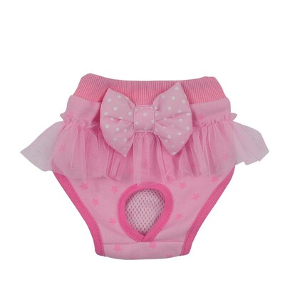 Kisállat kutyák Macskapamut légáteresztő masni Kisállat élettani nadrágok Mosható kutya fehérnemű kellékek megakadályozzák a kutyát a nyilvános székelésben