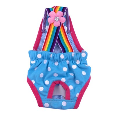 Perive ženske pseće pelene Higijenske kratke gaćice Fiziološke hlače za kućne ljubimce Odjeća za pse Donje rublje s printom točkica Proizvodi za kućne ljubimce