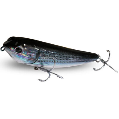 Walk The Dog Topwater zvejas māneklis 15g 11cm peldošs zīmuļa ēsma 3D Swimbait Fishhook Popper Pesca Vobleris Minnow Gear Crankbait